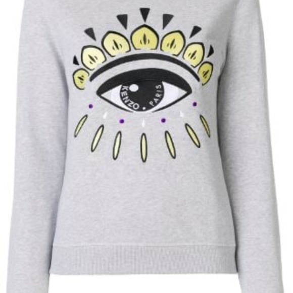Kenzo Eye Graphic Sweatshirt Size Small Authentic - Picture 4 of 9